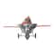 Glitzhome® 14" Christmas Metal Airplane with Gifts Table Décor